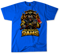 Los Angeles Rams Football Firefighter Shirts v4