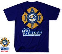 Los Angeles Rams Football Firefighter Shirts v5