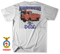 USAF Fire Protection Oshkosh O-11A Crash Truck Shirt v2