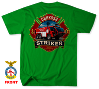USAF Fire Protection Oshkosh Striker Crash Truck Shirt