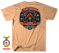 Plattsburgh Air Force Base Fire Dept Shirt v2