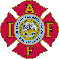 U.S. Army Colors IAFF Vinyl Decal