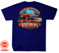 Copy of Unofficial Chicago Fire Department Station 64 Shirt