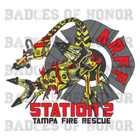 Tampa Fire Rescue Station 2 decal