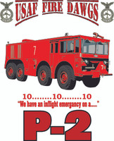  USAF P-2 Shirt (RED Truck)