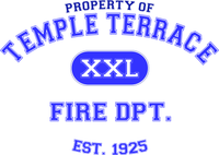 Property of Temple Terrace Fire Department Shirt