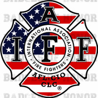 IAFF AMERICAN FLAG SHIRT