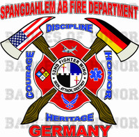 Spangdahlem Air Base Fire Department Shirt