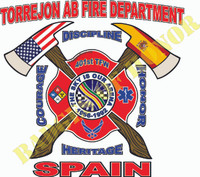 Torrejon Air Base Fire Department Shirt
