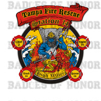 Tampa Fire Rescue Station 14 decal