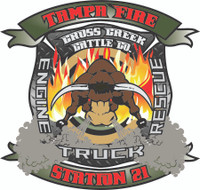 Tampa Fire Rescue Station 21 decal 