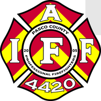Pasco County Firefighters Local 4420 Truck Back Shirt