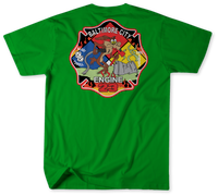 Unofficial Baltimore City Fire Department Engine 23 Shirtv1