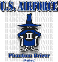 McDonnell Douglas F-4 Phantom II  USAF Driver Shirt 