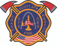 Scott AFB  Fire Department Shirt