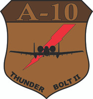 Fairchild Republic A-10 Thunderbolt II Desert Logo Shirt