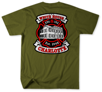 Unofficial Charlotte Fire Department Station 8 Shirt