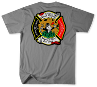 Unofficial Charlotte Fire Department Station 16 Shirt 