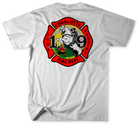 Unofficial Charlotte Fire Department Station 19 Shirt 