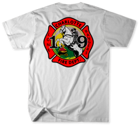 Unofficial Charlotte Fire Department Station 19 Shirt 