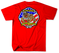 Unofficial Charlotte Fire Department Station 20 Shirt 