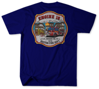 Boston Fire Department Engine 16 Shirt (Unofficial) 