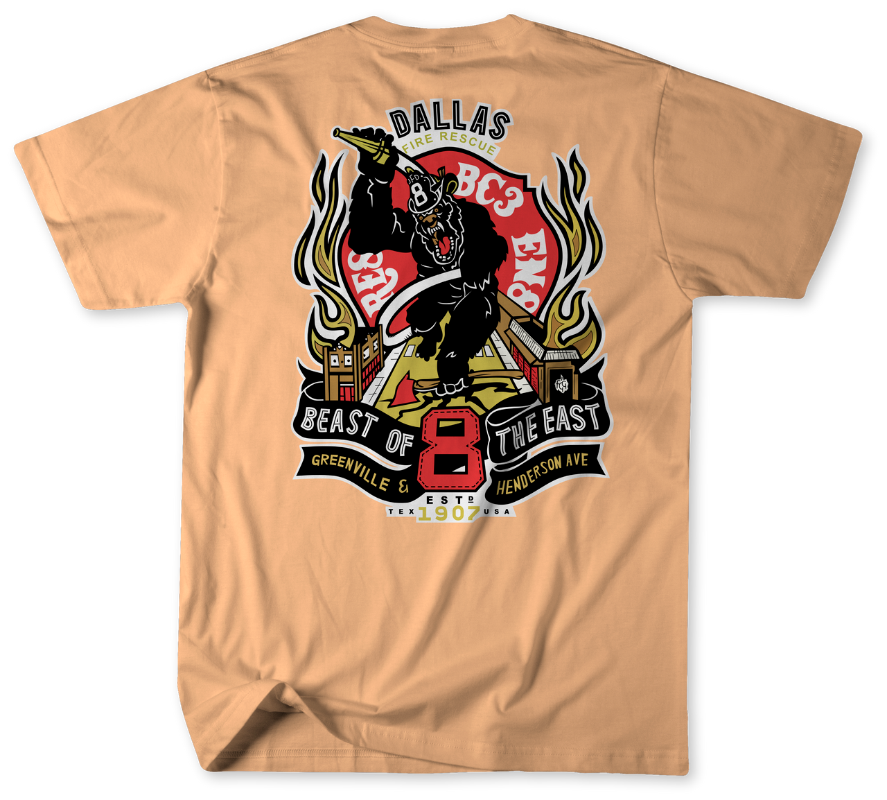 Dallas Fire Rescue Station 8 Shirt