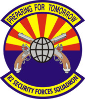 82nd Security Forces Squadron Shirt 