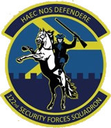 122nd Security Forces Squadron Shirt 