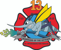 St. Petersburg Fire Rescue Station 13 Shirt (Unofficial)