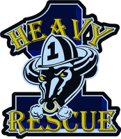 Orlando Fire Dept Unofficial Station 2 Heavy Rescue 1 "The Pride of Parramore" Shirt