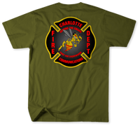 Unofficial Charlotte Fire Department Communications  Shirt 