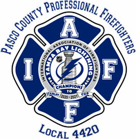 Pasco County Firefighters Hockey Shirt