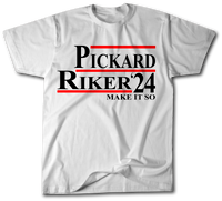 Vote For Pickard and Riker '24 Shirt