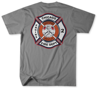 Unofficial Chicago Fire Department Firehouse 2 Shirt
