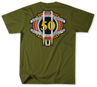 Unofficial Chicago Fire Department Firehouse 50 Shirt