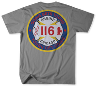 Unofficial Chicago Fire Department Firehouse 116 v2 Shirt