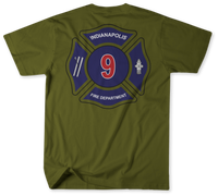Unofficial  Indianapolis Fire Department Station 9 Shirt