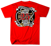 Unofficial  Indianapolis Fire Department Station 25 Shirt