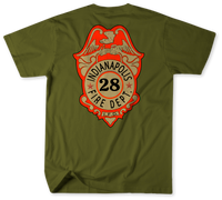 Unofficial  Indianapolis Fire Department Station 28 Shirt