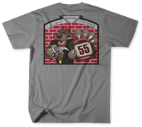 Unofficial  Indianapolis Fire Department Station 55 Shirt