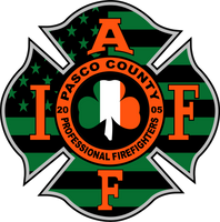 Pasco County Fire Rescue Local 4420 St. Patricks Day Decal