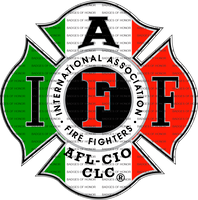 IAFF Italian Flag Decal 4 inch