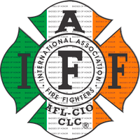 IAFF Irish Flag Decal 4 inch