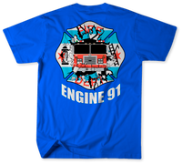 Unofficial Chicago Fire Department Firehouse Engine 91 Shirt