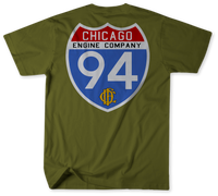 Unofficial Chicago Fire Department Firehouse 94 Shirt