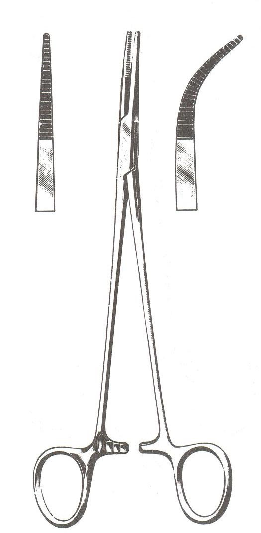 Adson Hemostatic Forceps Straight or Curved, 7" PREFERRED PRODUCTS