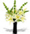 White lilies bouquet for any occasion delivery any town or city in Sweden.
