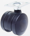 Heavy duty high capacity 50mm 2" caster with plate.  Made in Taiwan.