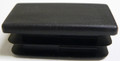 1" x 2" rectangle plastic tube cap cover
